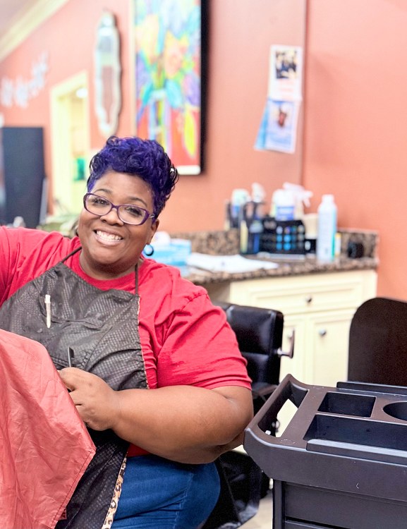 Request A Tour at Spring Lake, LA salon with friendly female staff ready to assist you